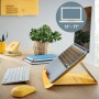Leitz Ergo Cosy Supporto per computer portatile Giallo 43,2 cm (17") (64260019)