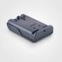 Severin HV 7175 scopa elettrica Aspirapolvere elettrica Batteria Secco Senza sacchetto 0,5 L 200 W Blu, Metallico 2,2 Ah