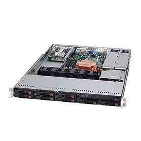 Supermicro SuperChassis 113TQ-R650CB, Black Basso profilo (Slimline - stilizzato) Nero 650 W (CSE-113TQ-R650CB)