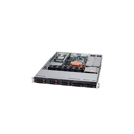 Supermicro SuperChassis 113TQ-R650CB, Black Basso profilo (Slimline - stilizzato) Nero 650 W (CSE-113TQ-R650CB)