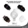 4smarts QI2 Orologio intelligente Argento USB Carica wireless Ricarica rapida Interno (541000)