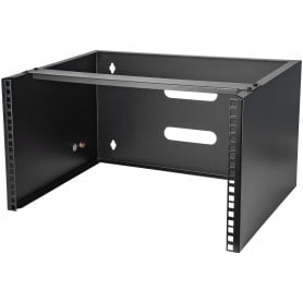StarTech.com Staffa per montaggio a parete 30 cm 6U per quadri per prese (WALLMOUNT6)