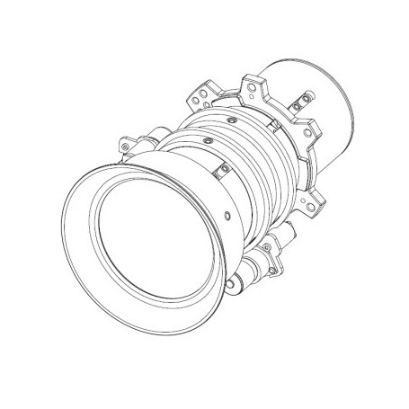 Barco R9832755 lente per proiettore G60-W10, G60-W7, G60-W8, PGWU-62L, PGWU-62L-K