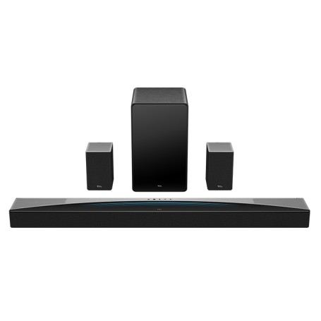 TCL Q Soundbar Q85H 7.1.4 canali, Dolby Atmos con Subwoofer integrato, 1020W (Q85HE)