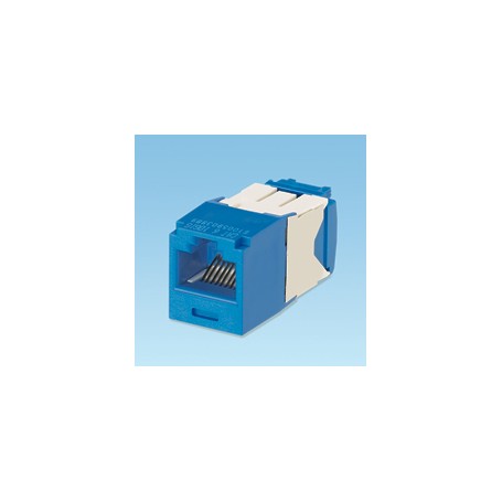 Panduit UTP RJ45 TG-MiniJack Cat6a Blue (CJ6X88TGBU)