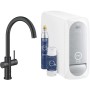 Grohe Blue Home Duo 31455KS1 - Kit di avviamento con beccuccio a C, con beccuccio fisso, nero velluto
