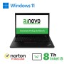 RINOVO LENOVO NB REFURBISHED THINKPAD T490 I5-8X00 DDR4 16GB SSD 240GB TOUCH W11P NO DVD GRADE A1Y + (RN82532312)