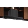 Neff D97XDP2S5, cappa integrata di design, 90 cm, vetro trasparente con stampa nera, nero opaco, classe: A+