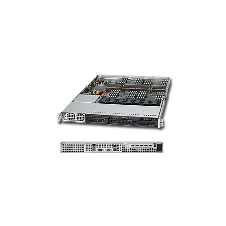 Supermicro SYS-8016B-6F sistema barebone per server Intel® 7500 LGA 1567 (Socket LS) Rack (1U) Nero (SYS-8016B-6F)