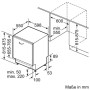 Neff S197TCX00E lavastoviglie A scomparsa parziale 14 coperti A (S197TCX00E)