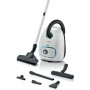 Bosch Serie 4 Aspirapolvere con sacco ProHygienic Bianco (BGB41HYG1H)