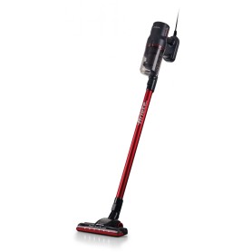 Ariete 2358 Scopa elettrica con filo, Potenza 600W, Capacità serbatoio 0,5L, Spazzola motorizzata, Tecnologia Ciclonica, Rosso (ARI-2358)