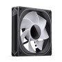 Jonsbo FR-505BR sistema di raffreddamento per computer Case per computer Ventilatore 12 cm Nero, Bianco 1 pz