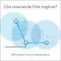 Netgear Orbi WiFi 6 router wireless Gigabit Ethernet Banda tripla (2.4 GHz/5 GHz/5 GHz) Acciaio inossidabile, Bi (RBK753-100EUS)