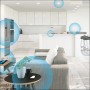 Netgear Orbi WiFi 6 router wireless Gigabit Ethernet Banda tripla (2.4 GHz/5 GHz/5 GHz) Acciaio inossidabile, Bi (RBK753-100EUS)