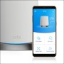 Netgear Orbi WiFi6 router wireless Gigabit Ethernet Banda tripla (2.4 GHz/5 GHz/5 GHz) Acciaio inossidabile, Bia (RBK752-100EUS)