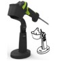 Zebra STND-AS0036-07 supporto per personal communication Supporto passivo Lettore per codice a barre Nero