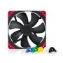 NF-A14 PWM (schwarz, Quadratischer Rahmen) (NF-A14 PWM Chromax.black.swap)