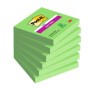 CF6 S-STICKY 76X76MM VERDE (7100263204)