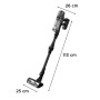 Rowenta X-Force Flex RH9L55E0 scopa elettrica Aspirapolvere a bastone 2 in 1 Batteria Secco Senza sacchetto 0,65 L Nero