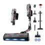 Rowenta X-Force Flex RH9CD9E0 scopa elettrica Aspirapolvere a bastone 2 in 1 Batteria Secco e bagnato Senza sacchetto 0,65 L Bro