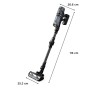 Rowenta X-Force Flex 14.80 RH9B36WV scopa elettrica Aspirapolvere a bastone 2 in 1 Batteria Secco Senza sacchetto 0,65 L 670 W N