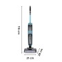 Rowenta X-Clean 2 GZ2271E0 scopa elettrica Aspirapolvere elettrica Batteria Secco e bagnato Senza sacchetto Blu