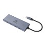 Akasa AK-CBCA32-18BK hub di interfaccia USB tipo-C 10000 Mbit/s Grigio