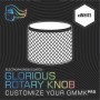 Glorious Gaming Rotary Knob Manopola della tastiera (GLO-ACC-P75-RK-EW)