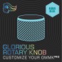 Glorious Gaming Rotary Knob Manopola della tastiera (GLO-ACC-P75-RK-O)