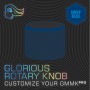 Glorious Gaming Rotary Knob Manopola della tastiera (GLO-ACC-P75-RK-NB)