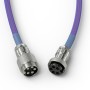 Glorious Gaming GLO-KB-ACC-CBL-COIL-NEB cavo per tastiera/mouse Viola 1,4 m