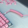 Glorious Gaming GLO-KB-ACC-CBL-COIL-PPNK cavo per tastiera/mouse Rosa 1,4 m