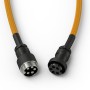 Glorious Gaming GLO-KB-ACC-CBL-COIL-GGLD cavo per tastiera/mouse Oro 1,4 m