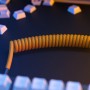 Glorious Gaming GLO-KB-ACC-CBL-COIL-GGLD cavo per tastiera/mouse Oro 1,4 m
