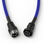 Glorious Gaming GLO-KB-ACC-CBL-COIL-CBLU cavo per tastiera/mouse Blu 1,4 m