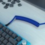 Glorious Gaming GLO-KB-ACC-CBL-COIL-CBLU cavo per tastiera/mouse Blu 1,4 m