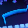 Glorious Gaming GLO-KB-ACC-CBL-COIL-EBLU cavo per tastiera/mouse Azzurro 1,4 m