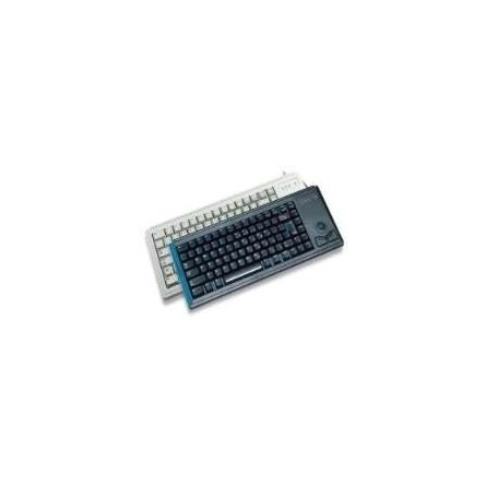 CHERRY Compact-Keyboard G84-4400 - Tastatur - PS/2 - Englisch - Hellgrau (G84-4400LPBUS-0)