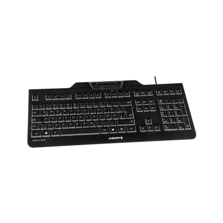 CHERRY KC 1000 SC tastiera Ufficio USB Nordic Nero (JK-A0100PN-2)