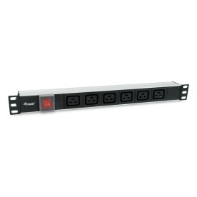 Equip 333319 unità di distribuzione dell'energia (PDU) 6 presa(e) AC 1U Nero
