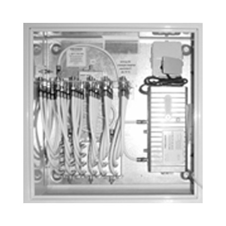 Preisner MSR1724VT rack Da parete Argento, Bianco
