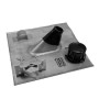 Preisner MAZ76ZB kit di fissaggio Argento (X2208)