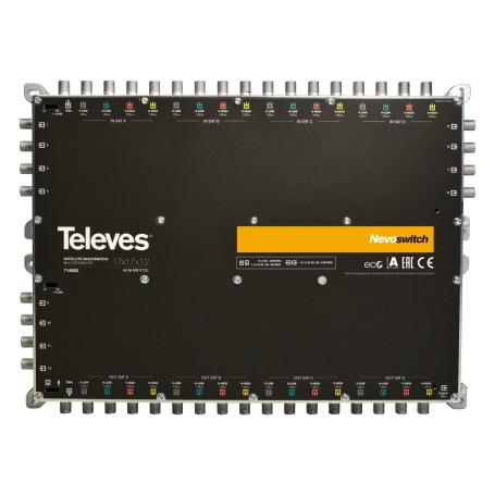 Televes 714802 multinterruttore satellitare 17 ingressi 29 uscite