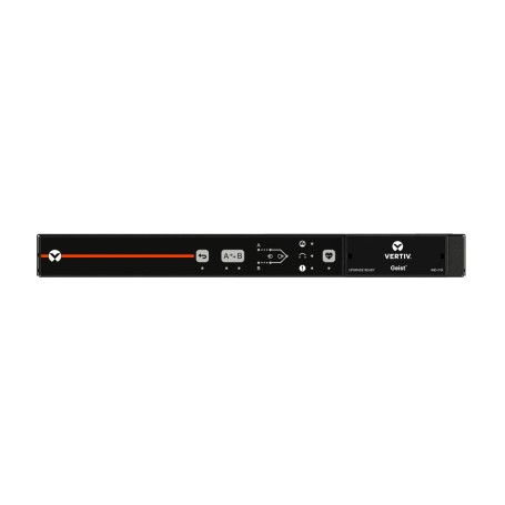 Vertiv Geist AU01X1R0-10L137-1C14C14A900-D unità di distribuzione dell'energia (PDU) 10 presa(e) AC 0U Nero (VA1U1100)