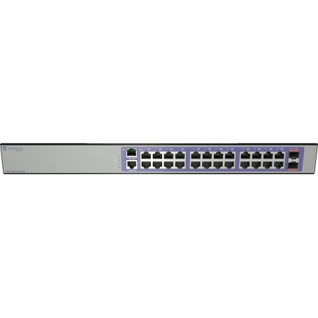 Extreme networks 220-24P-10GE2 Gestito L2/L3 Gigabit Ethernet (10/100/1000) Supporto Power over Ethernet (PoE) 1U Bronzo (16563)