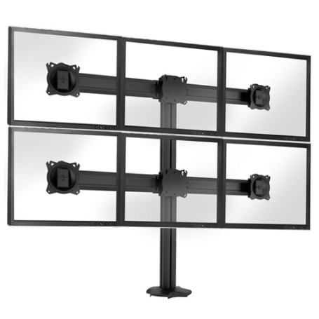 ITB TABLE STAND F/ 6 MONITORS 27IN (CHK3G220B) (CHK3G320B)