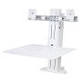 Ergotron WorkFit SR 61 cm (24") Morsa Bianco (33-407-062)
