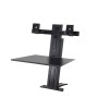 Ergotron WorkFit SR 61 cm (24") Morsa Nero (33-407-085)