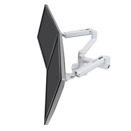 Ergotron LX Series 45-491-216 supporto da tavolo per Tv a schermo piatto 68,6 cm (27") Bianco (45-491-216)